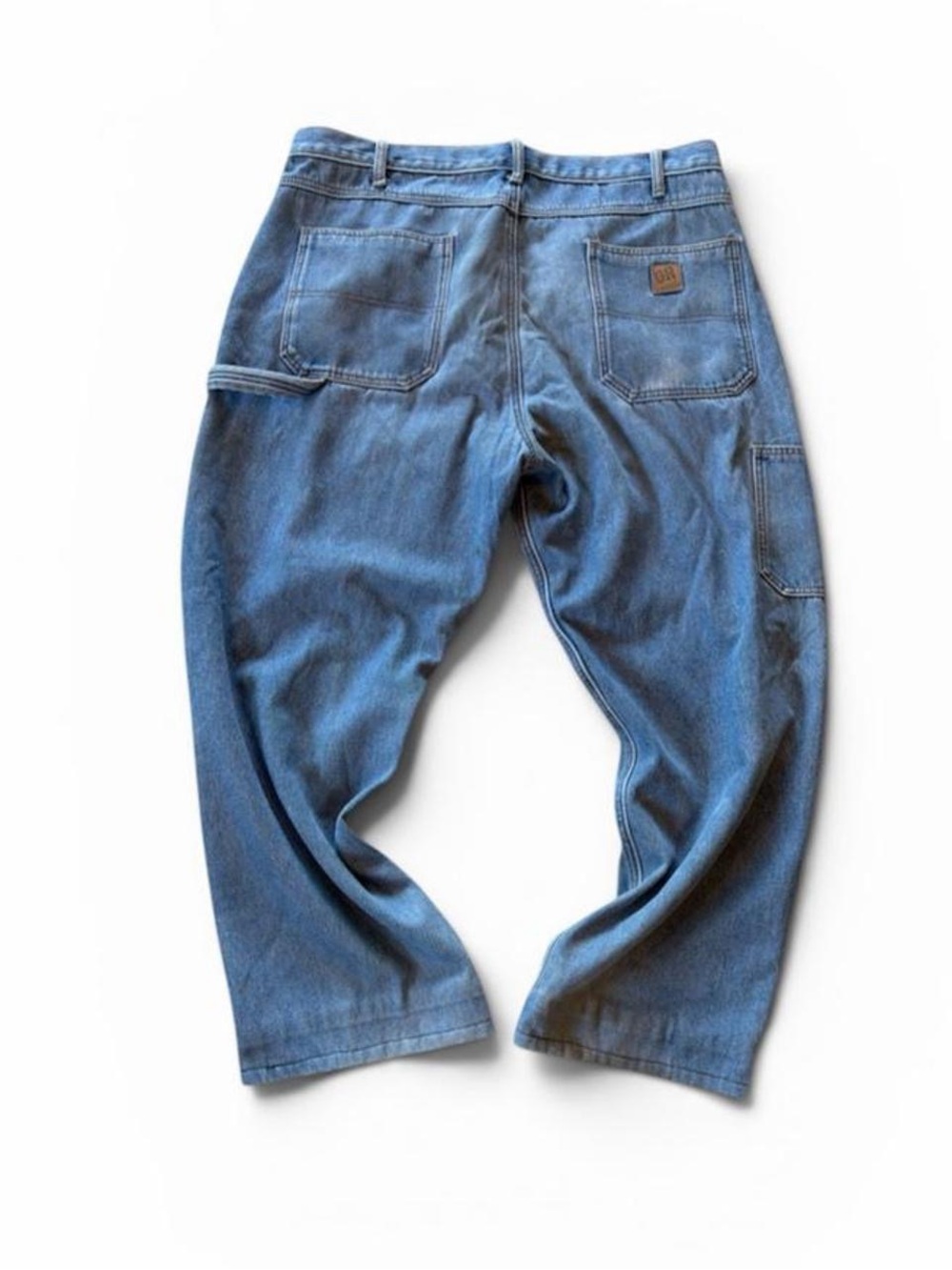 Relaxed Fit Blue Denim Carpenter Jeans